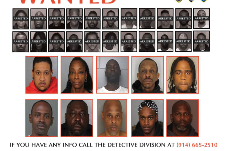 Drug Sweep Leads To Arrests For 22 In Westchester With Six On The Run