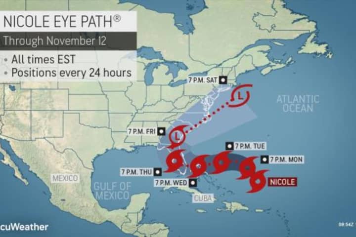 Subtropical Storm Nicole Forms In Atlantic, Heads Toward US: Here's Projected Timing, Track