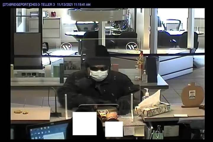 Webster Bank Offers Reward For Info Leading To Arrest Of Fairfield County Robbery Suspect