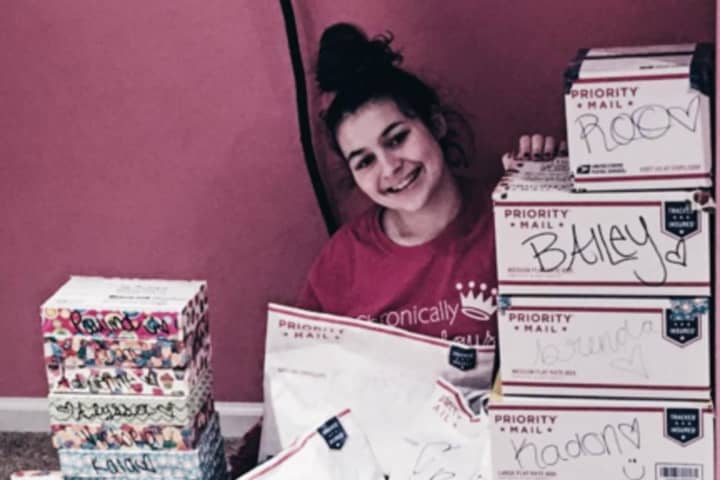 Wyckoff Teen Packages Joy For Chronically Ill Kids
