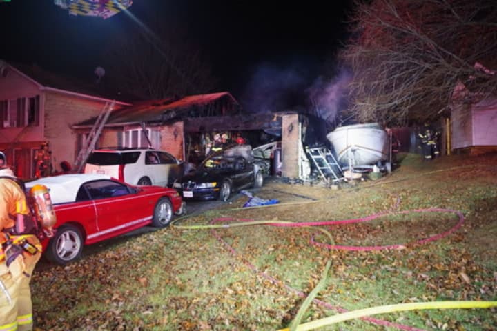 Vehicles Destroyed, One Hospitalized In First Working Sykesville House Fire Of 2023 (PHOTOS)