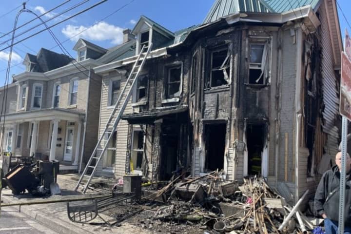 Six Displaced By Fast-Moving Fire That Tore Through Converted Maryland Apartment House