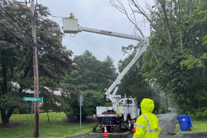 Crews Work To Restore Power To 6,000 Customers After Tropical Storm, Eversource Says
