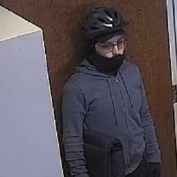 The disguised bandit is Yosef Ziegler of Spring Valley, federal authorities said.