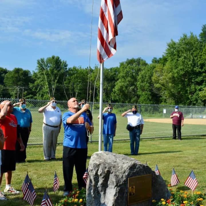 The American Flag that was desecrated in the Town of Poughkeepsie has been replaced.