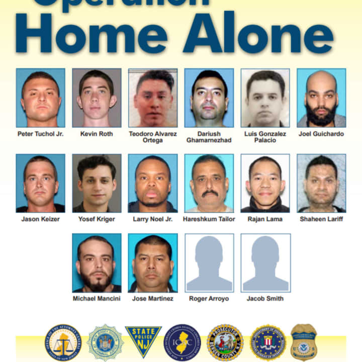 Those arrested in &quot;Operation Home Alone.&quot;