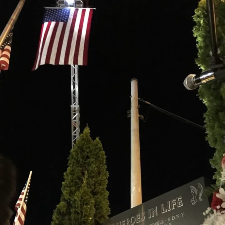 Last year&#x27;s 9-11 vigil in Carmel. A15th anniversary commemoration reflecting on those killed during and after the Sept. 11, 2001, terrorist attacks will take place Sunday at the Putnam Heroes Memorial Monument in Carmel.