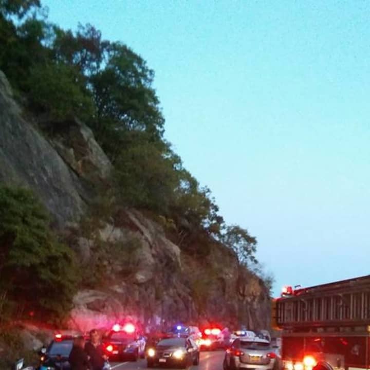 A motorcyclist is listed in critical condition following an accident on the Bear Mountain Bridge. 