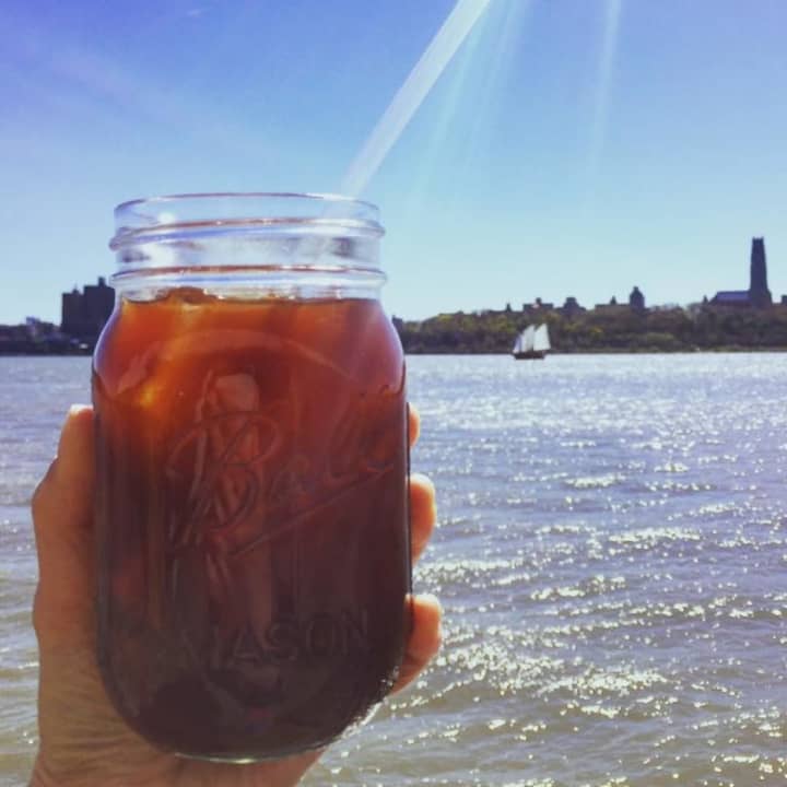 Kuppi Coffee Company is located right on the Hudson River.