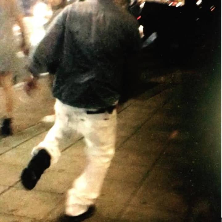 Stamford police are seeking to identify this man, a suspect in an attack on a female member of the LGBT community.