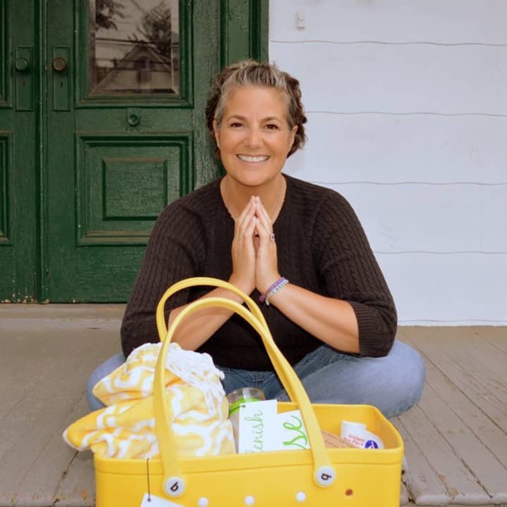 Amanda Fredericks of Ramsey&#x27;s Necessity Bags are available online.