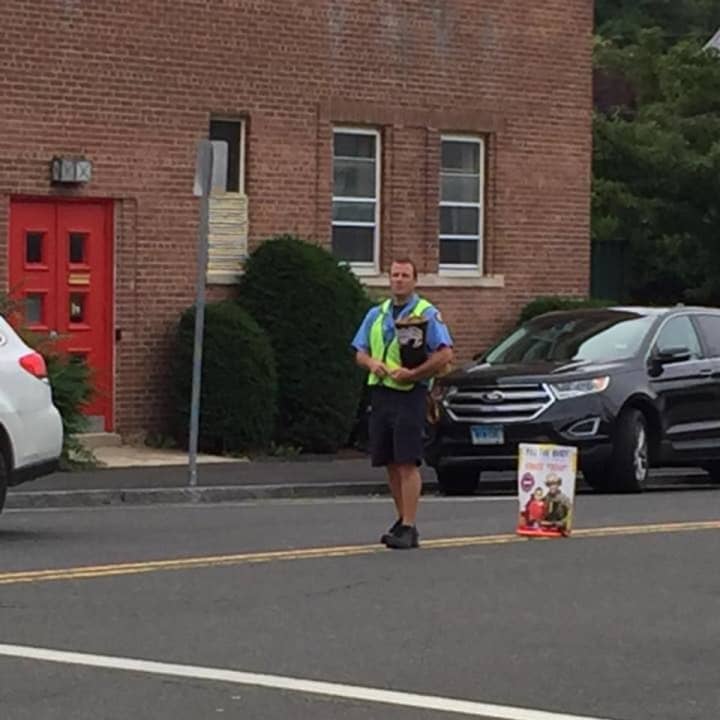 Greenwich firefighters are having their annual fill the boot campaign for the Muscular Dystrophy Association.