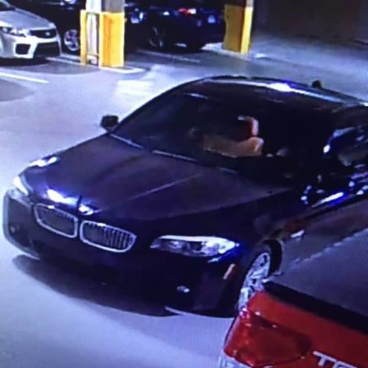 Norwalk police say suspects in a Sept. 6 car burglary used a black BMW.