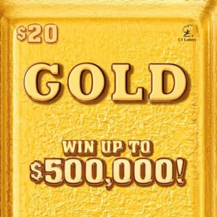 An Ansonia man won $500,000 on a Gold scratch-off ticket.