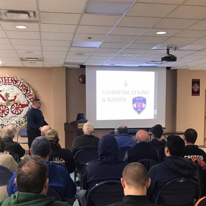 Croton-on-Hudson firefighters attended a radio and communications class recently to improve the department&#x27;s radio communications.