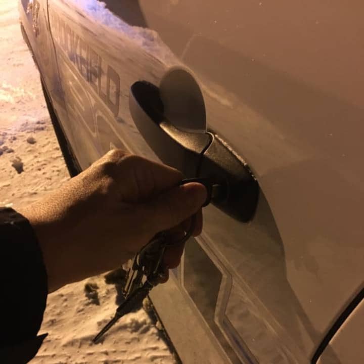 Brookfield police officers investigating several car thefts in town took to Facebook recently with a warning to residents: Don&#x27;t help the criminals. Lock your car doors.