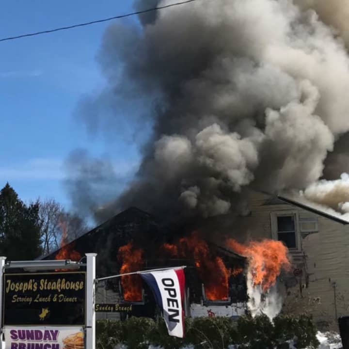 Joesph&#x27;s Steakhouse was destroyed during a fire on Monday.