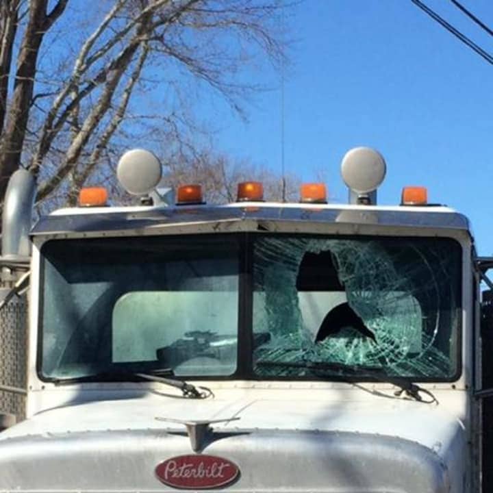 Connecticut State Police remind drivers: It&#x27;s a $120 fine for not clearing your car of snow and a $92 fine for an obstructed on your windows from uncleared snow. Ice missiles can damage vehicles and cause accidents, as this truck shows.