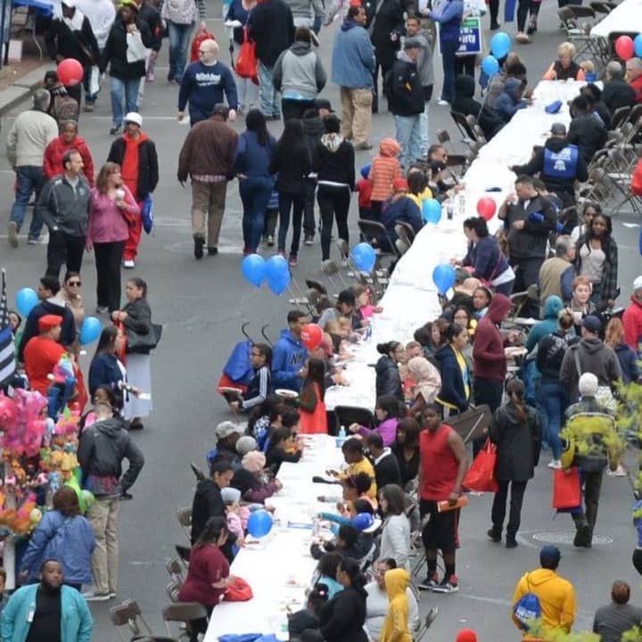 The World&#x27;s Largest Pancake Breakfast in Springfield in 2017.