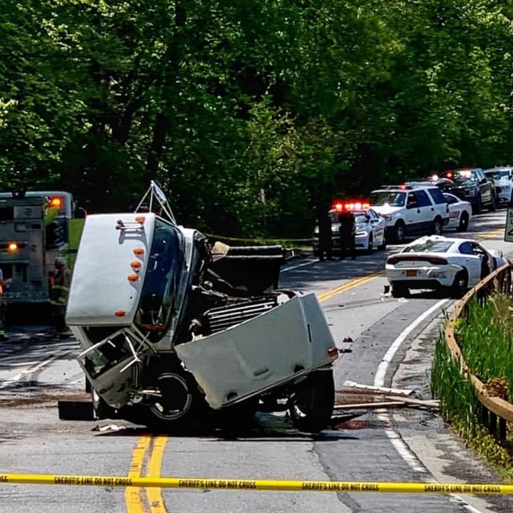 A Putnam County Sheriff&#x27;s deputy and a truck driver were both seriously injured during a crash.