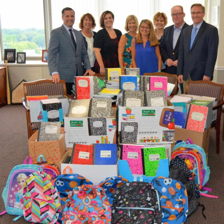 A group effort across Dutchess County collected school supplies for needy Dutchess schoolchildren.