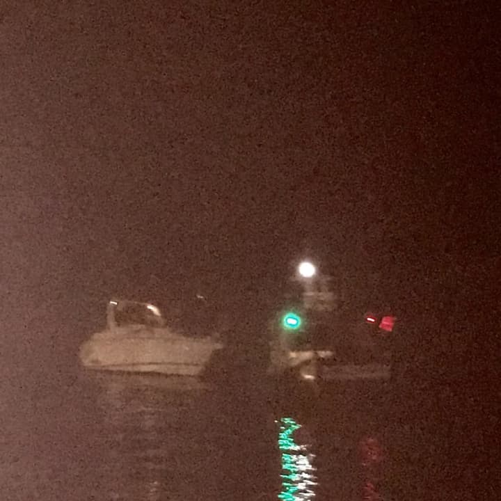 Five were rescued from a disabled boat off a Long Island coast.