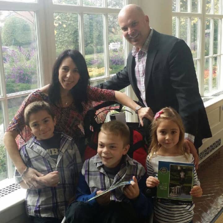 The Leider family of Elmwood Park, parents Deena and Jeff, and kids Jason, Justin and Jordan, visit Washington, D.C. 