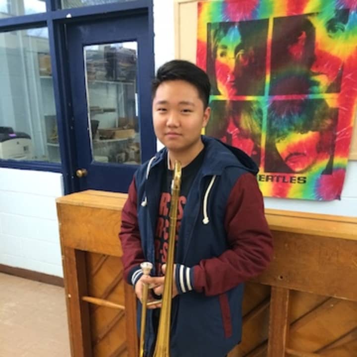 Palisades Park High School student HoSeung (Aaron) Yoon has been accepted to the All-Bergen County Band.