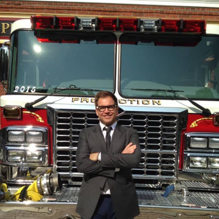 Michael Weatherly of &quot;Bull&quot; was spotted filming his CBS show in Hastings this past Tuesday.