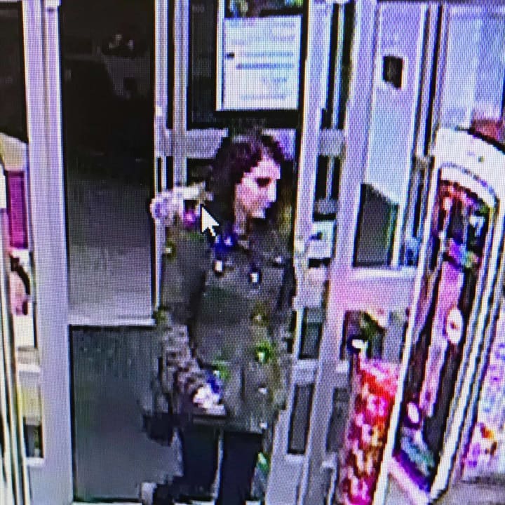The Orangetown Police Department released photos of a woman who allegedly used a stolen credit card during several stops in Nyack.