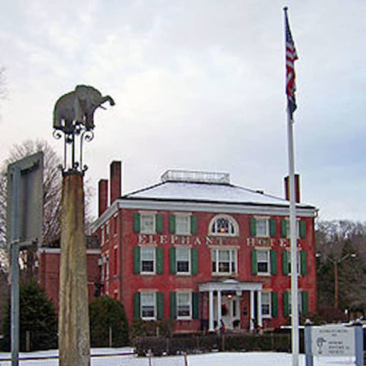 The original Elephant Hotel building was purchased by the Town of Somers in 1927 and now houses the town offices, the Somers Historical Society, and on the third floor, the Museum of the Early American Circus.