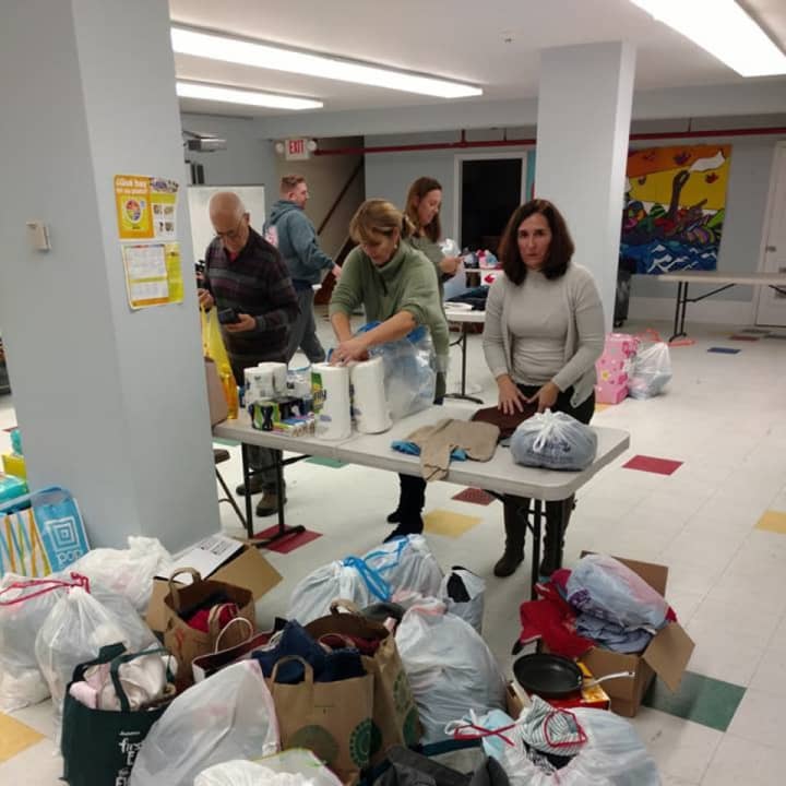 Mamaroneck has been collecting donations for families displaced by a Friday night fire.