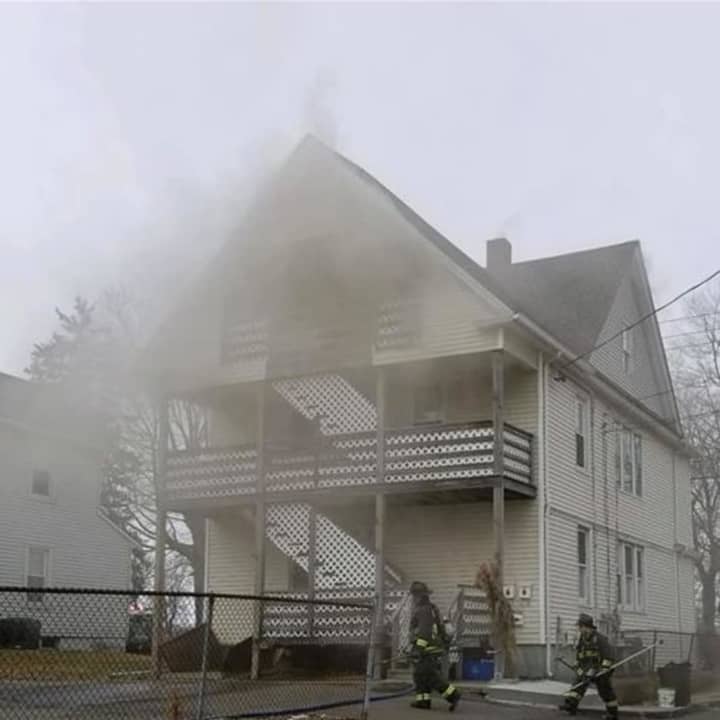 A fire at a multi-family home left four residents displaced.