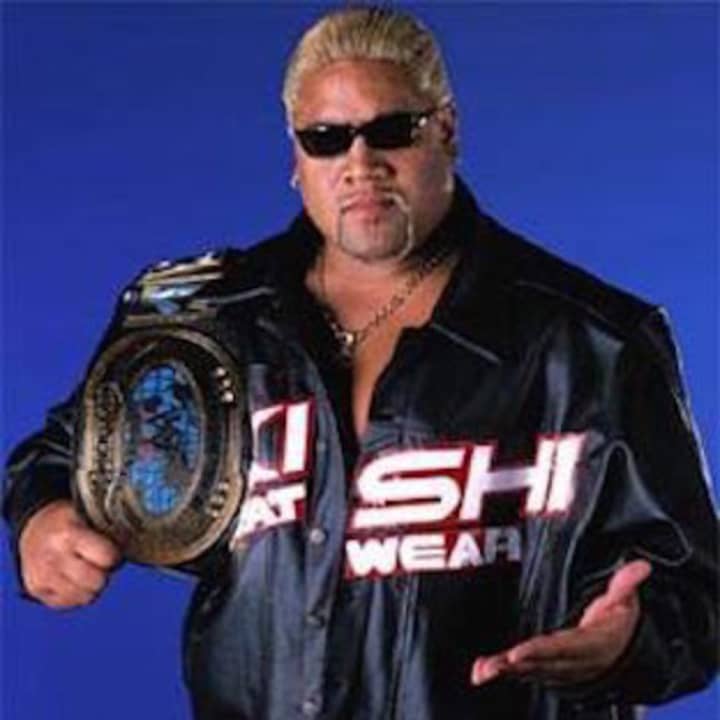 WWE Hall of Fame wrestler Rikishi. A night of live pro wrestling takes place Friday, June 3 at Wood-Ridge High School.