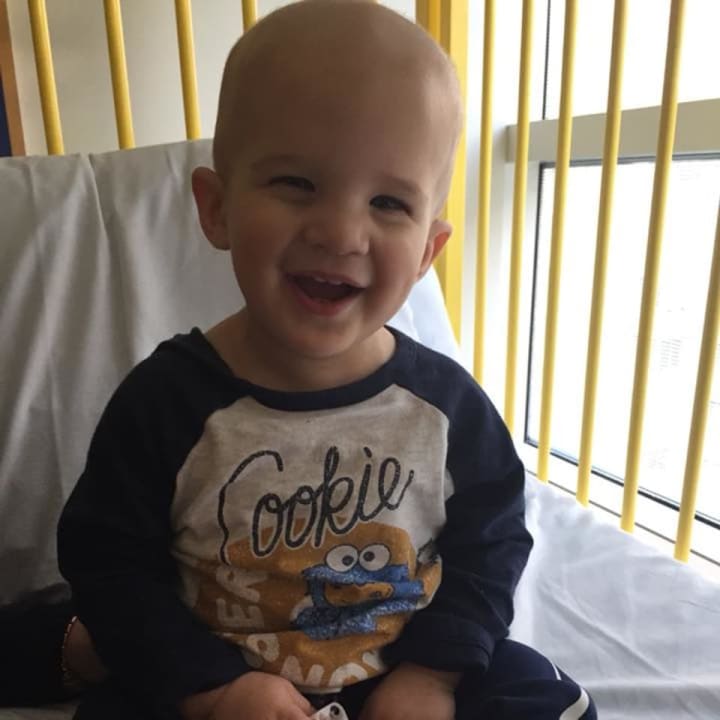 Austin Katchen, 1 of Cliffside Park, is battling neuroblastoma.