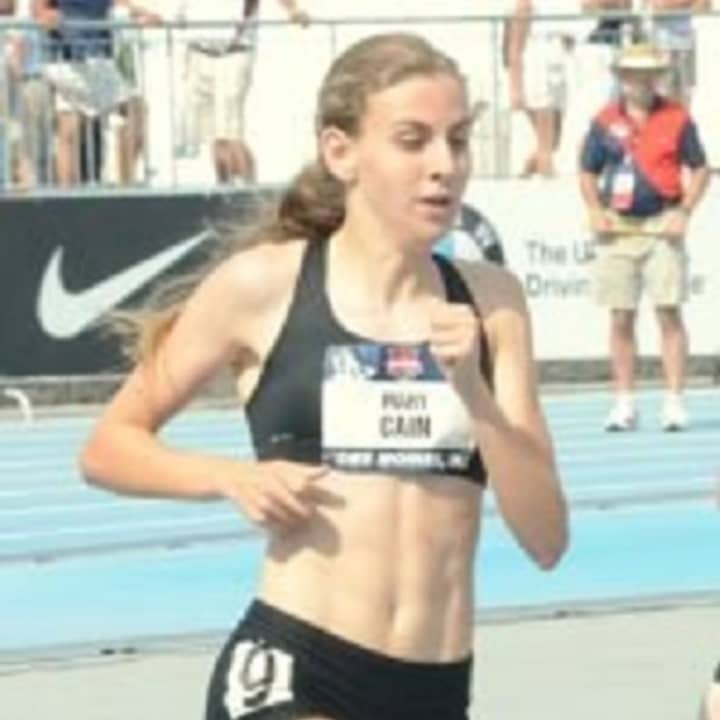 Bronxville High School graduate Mary Cain, a distance runner, qualified for Sunday&#x27;s final competition in the 1500 meter race to the 2016 Olympics.