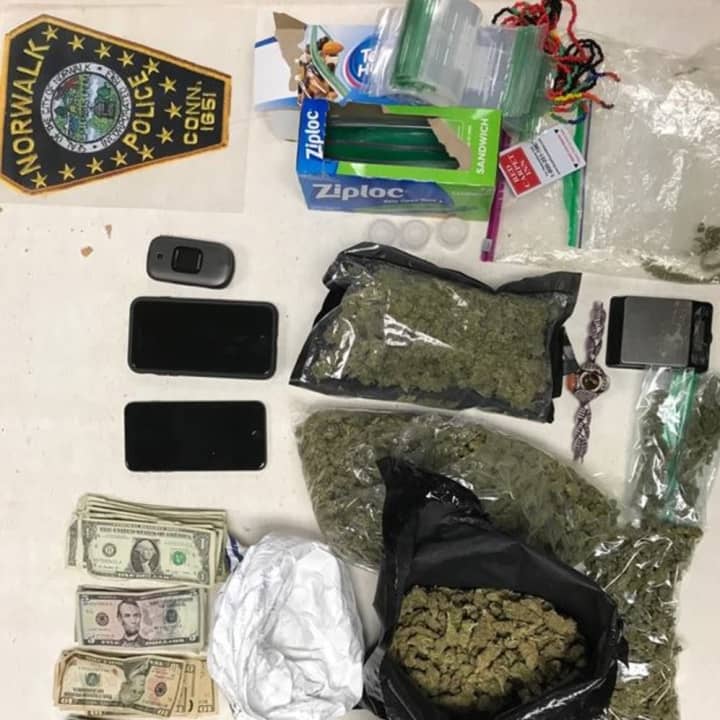 Drugs and cash seized from Trevon Terry Coleman.