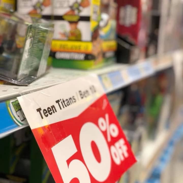 A massive liquidation sale is under way at Toys R Us.