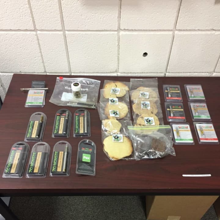 A 21-year-old Rockland resident was busted with cannabis oils, edibles and cocaine.