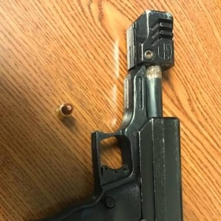 A gun was seized during the stop in Stamford.