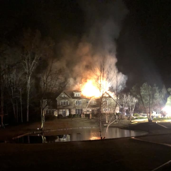 A fire heavily damaged a $2 million Weston home.