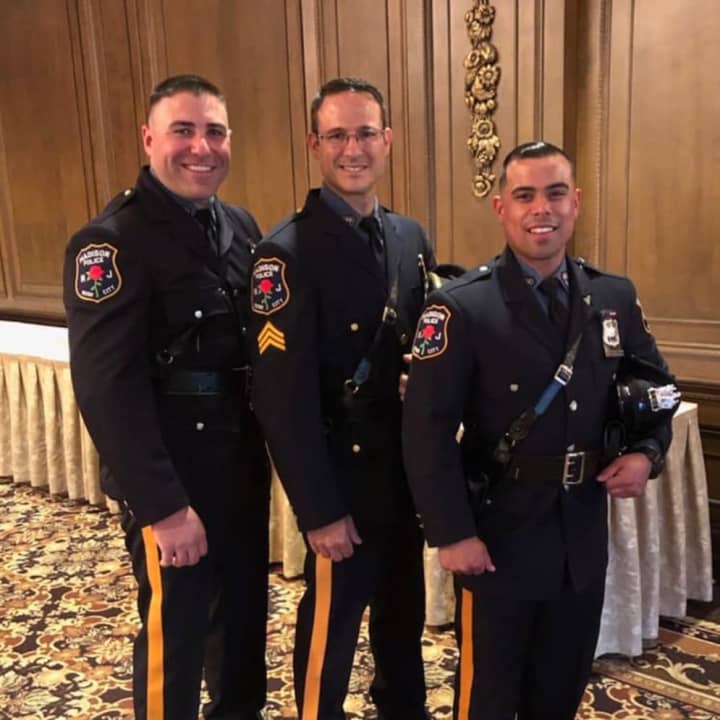 Three Madison police officers were honored for their heroic save involving a suicidal girl in August 2018.