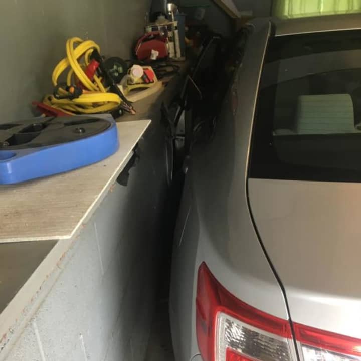 A 72-year-old man accidentally got pinned in his garage in Clarkstown.