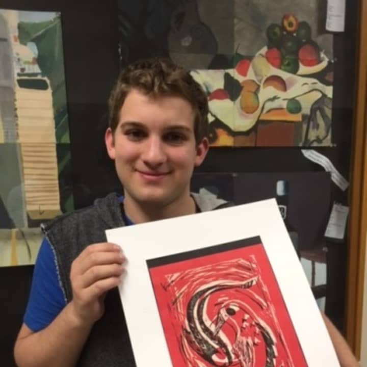 Student Gary Kraft is creator of this year&#x27;s Arts Festival image/logo.
