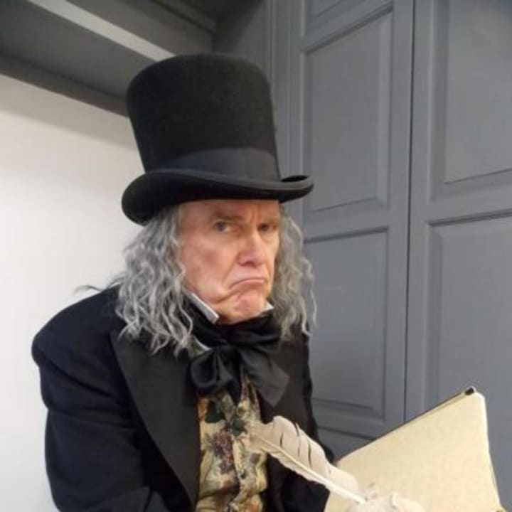 Ebenezer Scrooge will be one of the &quot;Christmas Carol&quot; characters mingling with folks at a Victorian dinner at the Beekman Arms-Delamater Inn on Saturday, Dec. 12.