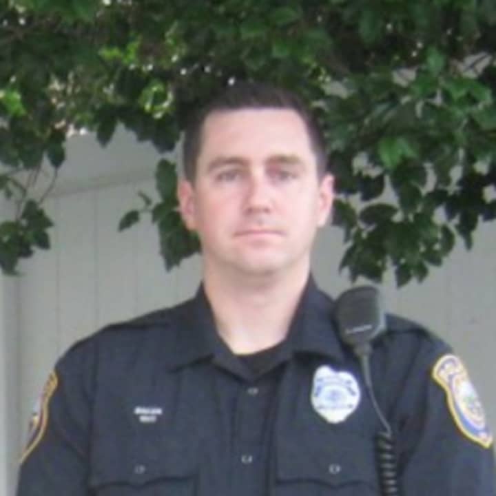 Westport Police Officer Brendan Fearon, president of the Police Benevolent Association.