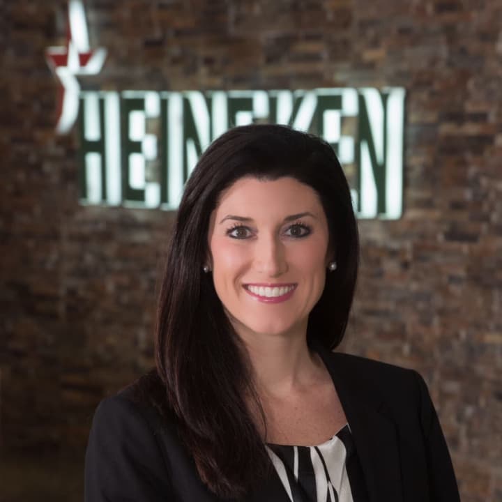Bridget Lasda of Stamford has been honored for her work at Heineken USA of White Plains.