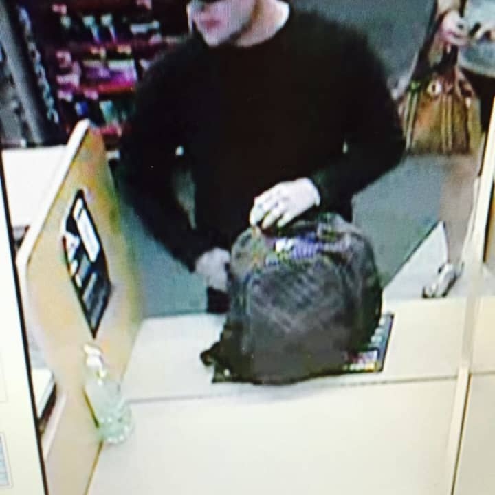 The alleged robber captured on surveillance camera is suspected of robbing the CVS in Fairfield two times, back in June and this past Sunday, according to police.