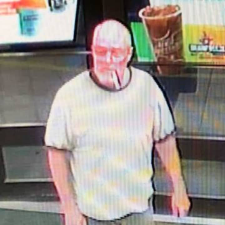 Authorities have asked the public for help locating a man who stole a credit card and used it at a Home Depot on Long Island.