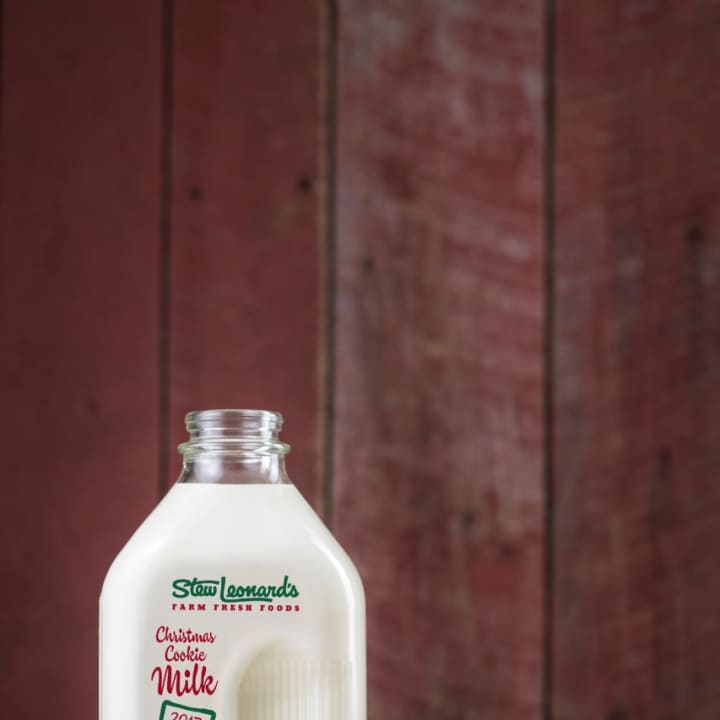 Christmas milk from Stew Leonard&#x27;s.